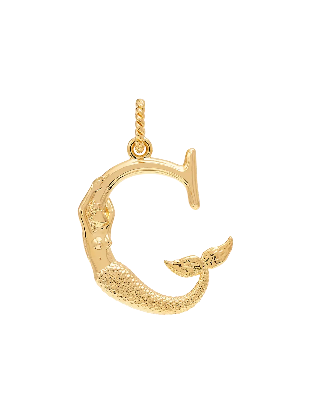 Pozłacana zawieszka Initial Muse Necklace Charm Anna + Nina BEBE Concept 
