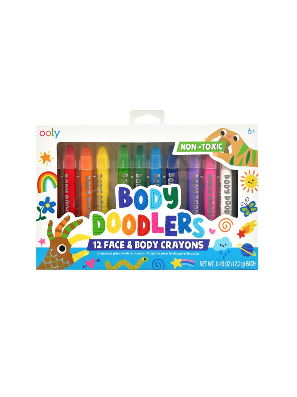 Kredki do Malowania Twarzy Body Doodlers Ooly BEBE Concept 