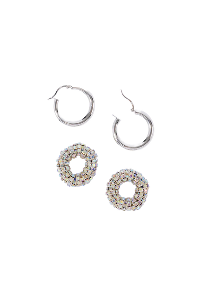 Creoles Grandes PEARL OCTOPUSS.Y BEBE Concept 