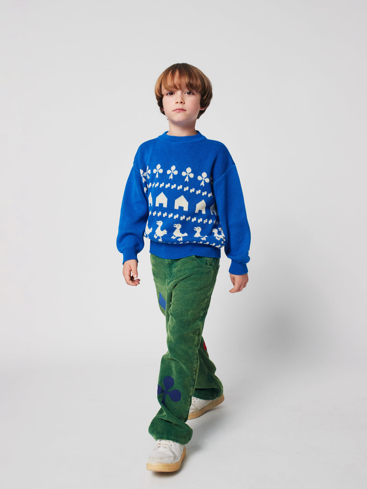 Farm jacquard jumper Kids Bobo Choses BEBE Concept 