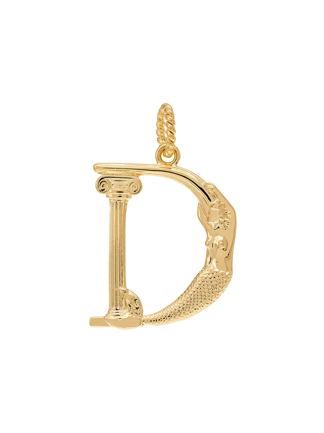 Pozłacana zawieszka Initial Muse Necklace Charm Anna + Nina BEBE Concept 