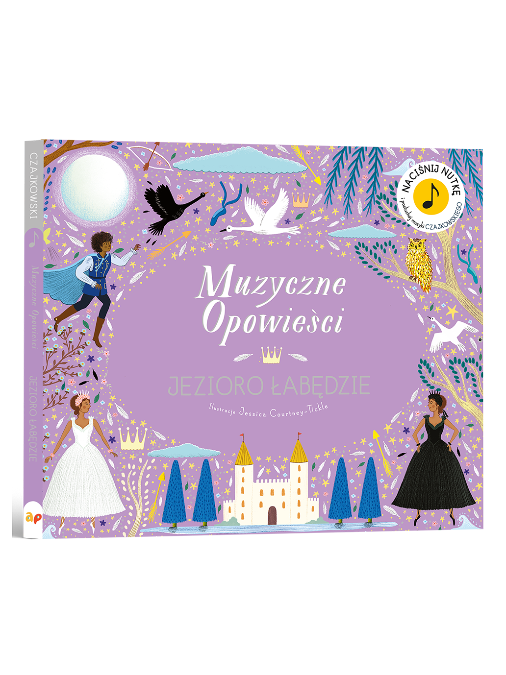 Muzyczne Opowieści. Jezioro Łabędzie Wydawnictwo api papi BEBE Concept 