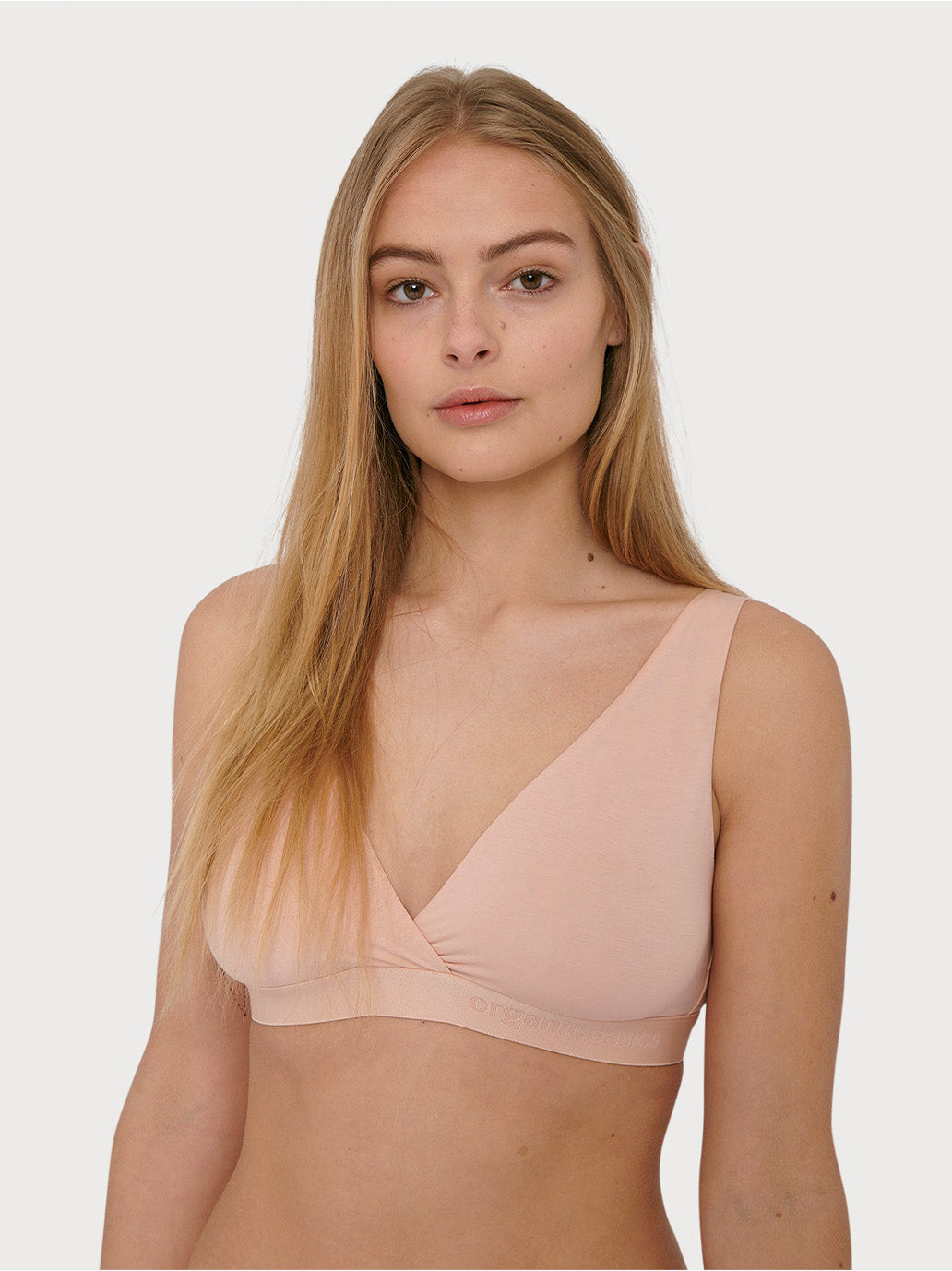 Miękki biustonosz Tencel lite basic bralette Organic Basics BEBE Concept 