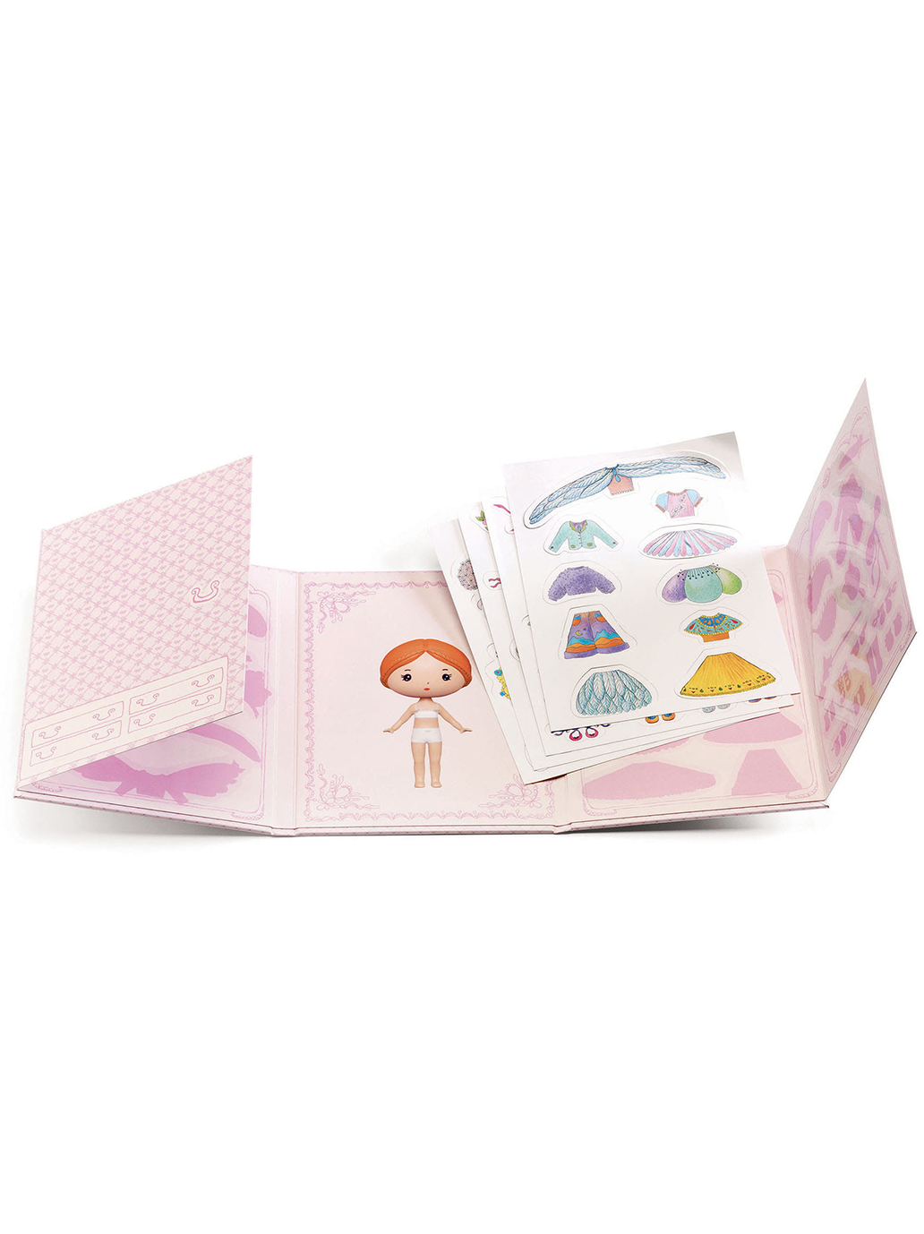 Zestaw z naklejkami Djeco BEBE Concept 