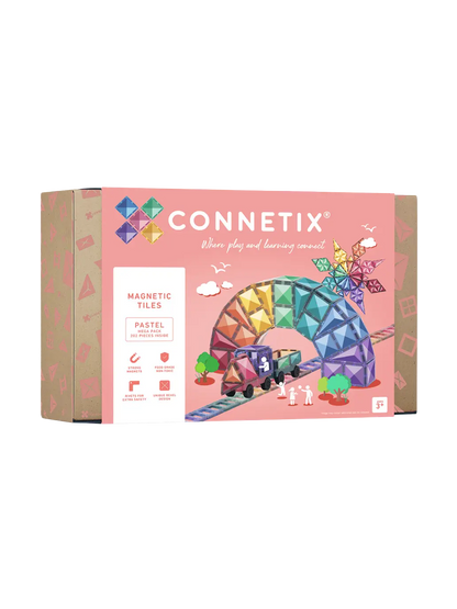 Klocki magnetyczne Pastel Mega Pack Connetix BEBE Concept 