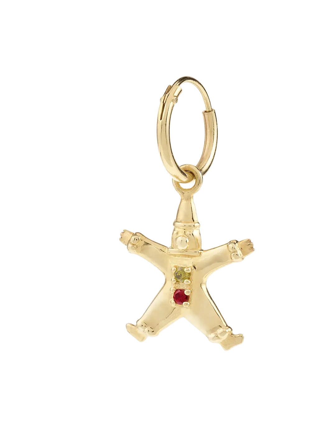 Kolczyk Single Pierrot Ring Earring Anna + Nina BEBE Concept 
