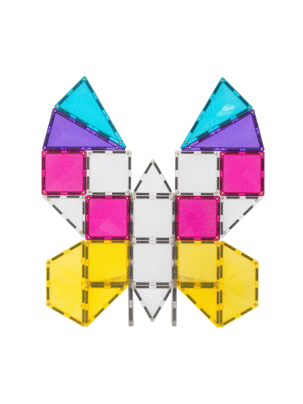 Brokatowe klocki magnetyczne Glitter Unicorn Pack Connetix BEBE Concept 