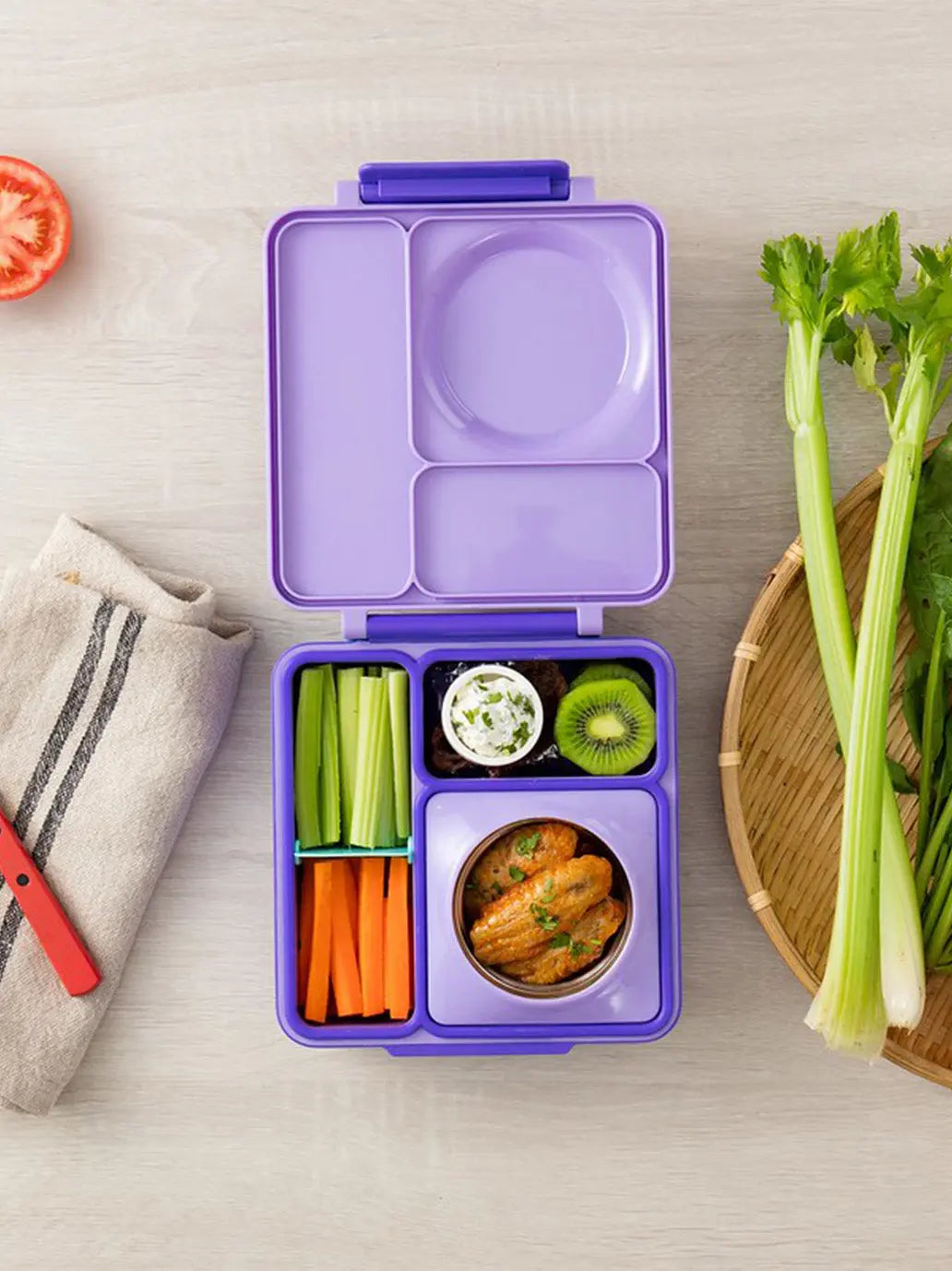 OmieBox lunchbox z termosem i przegródkami OMIE BEBE Concept 