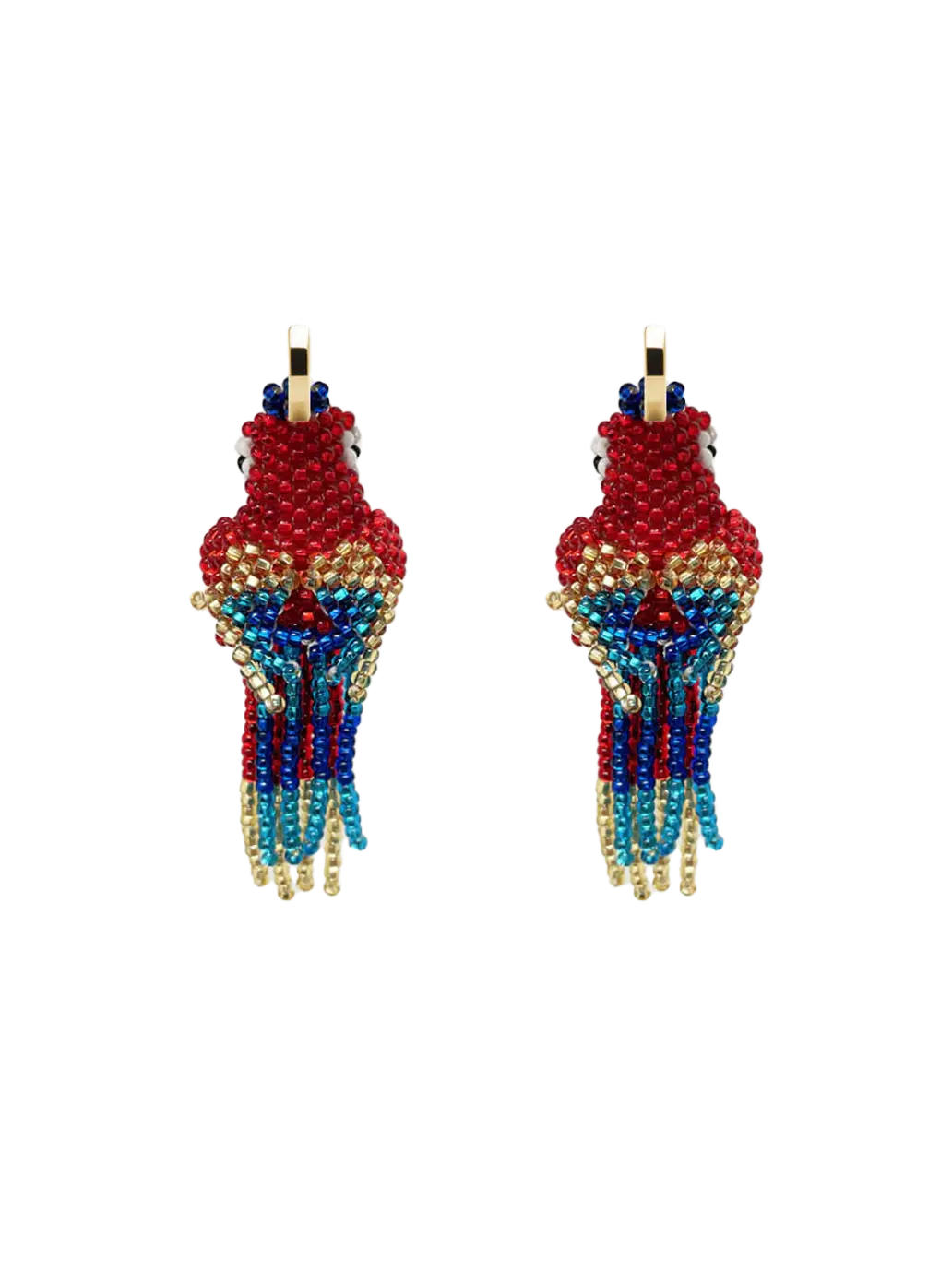 Kolczyki Parrot earrings Amori Mori BEBE Concept 