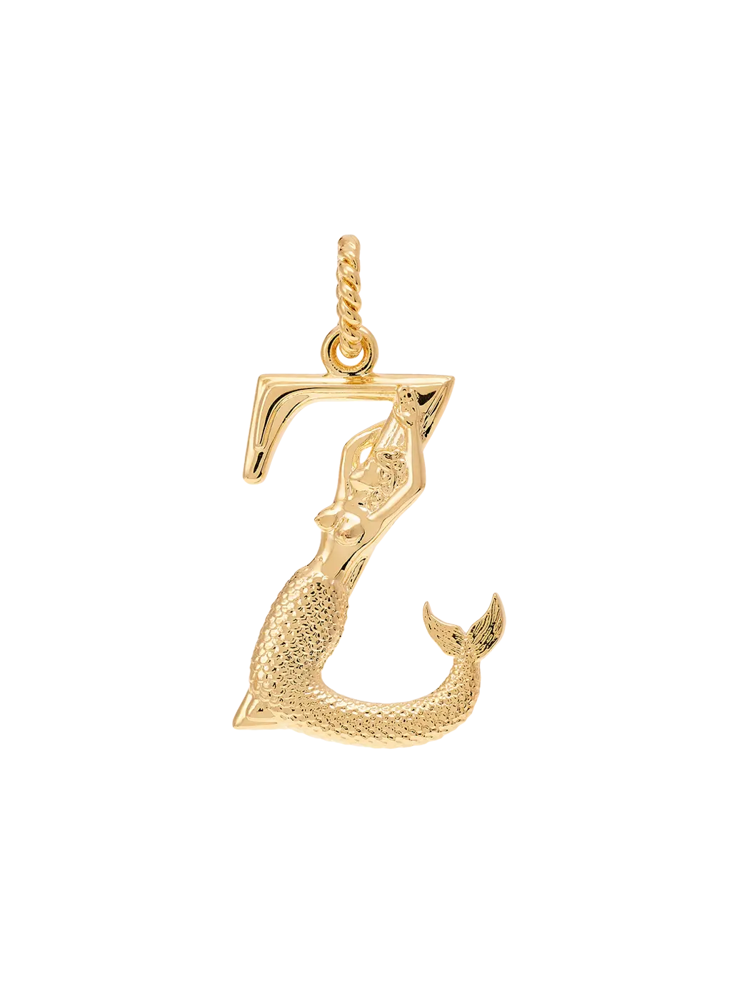Pozłacana zawieszka Initial Muse Necklace Charm Anna + Nina BEBE Concept 