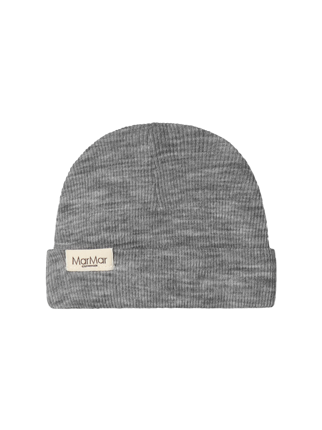 Czapeczka niemowlęca z merino Aiko Rib MarMar Copenhagen BEBE Concept 