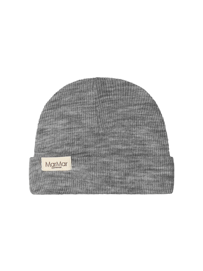 Czapeczka niemowlęca z merino Aiko Rib MarMar Copenhagen BEBE Concept 