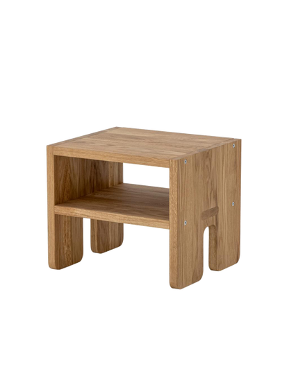 Drewniany stołek z funkcją przechowywania Bas Stool Bloomingville BEBE Concept 