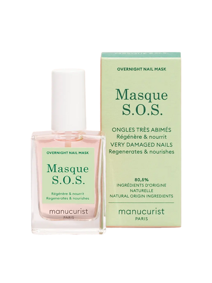 Maska nocna na paznokcie Masque S.O.S. Manucurist BEBE Concept 