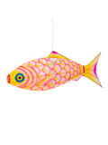 Ręcznie malowany lampion z jedwabiu Small Carp Petit Pan BEBE Concept 