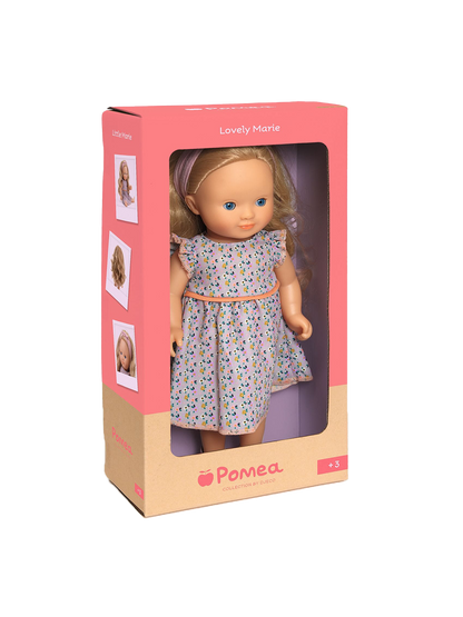 Lalka z ruchomymi powiekami Lovely Pomea Djeco BEBE Concept 