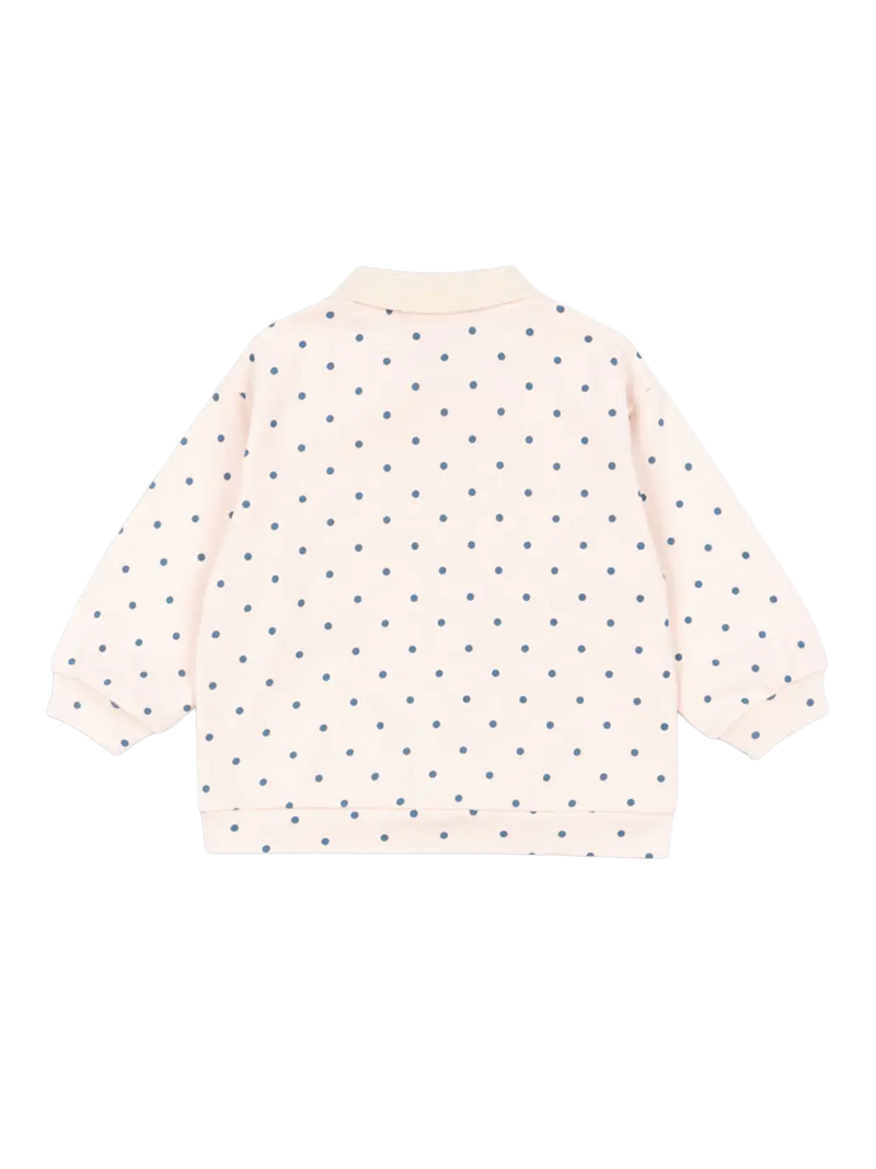 Koszulka polo z długim rękawem Spotty GOTS Konges Slojd BEBE Concept 