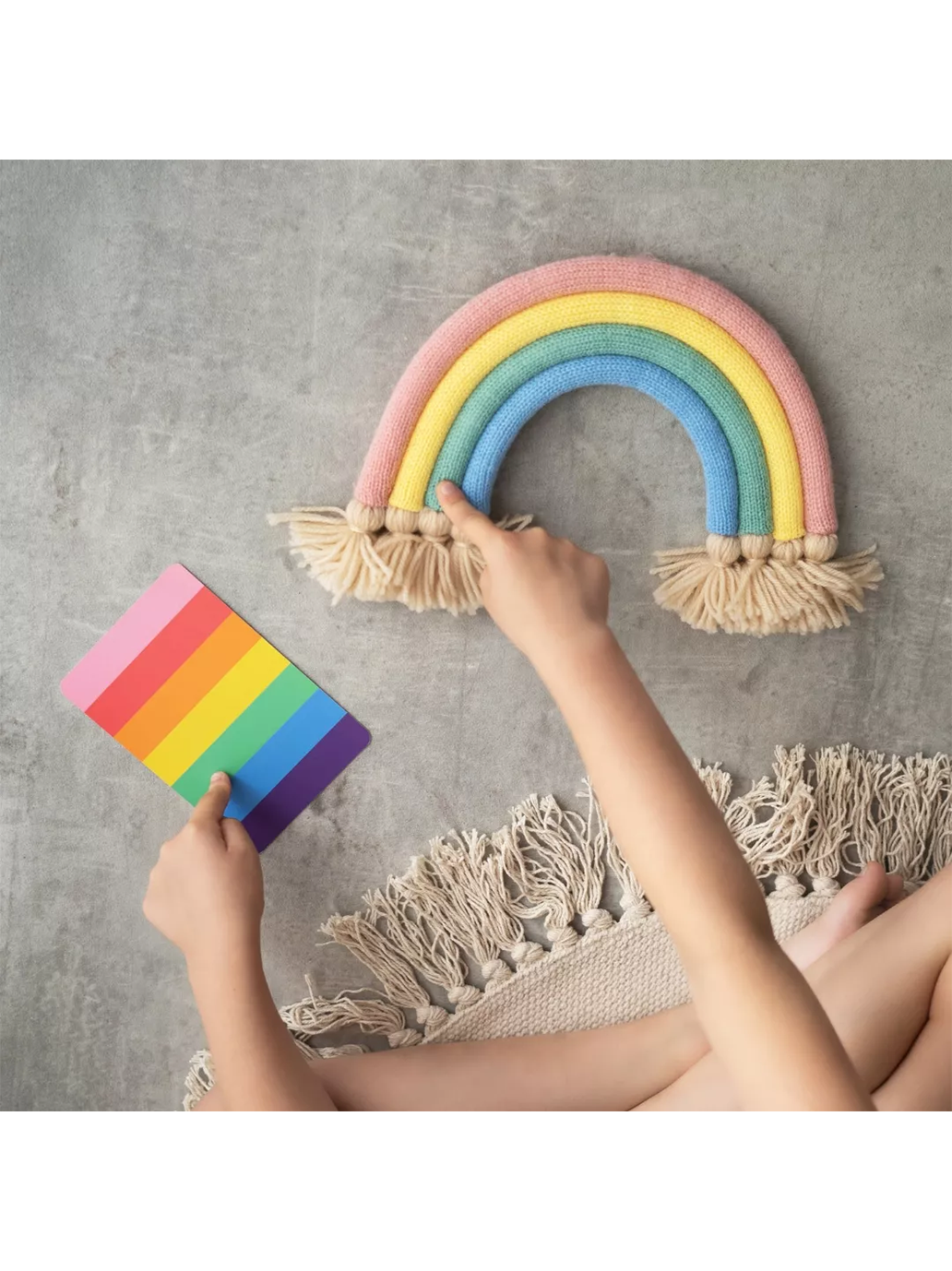 Edukacyjne karty kolorów Nanuki BEBE Concept 