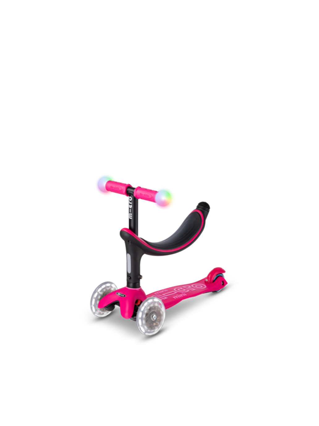 Hulajnoga Mini2Grow Deluxe Magic LED 4w1 Micro BEBE Concept 