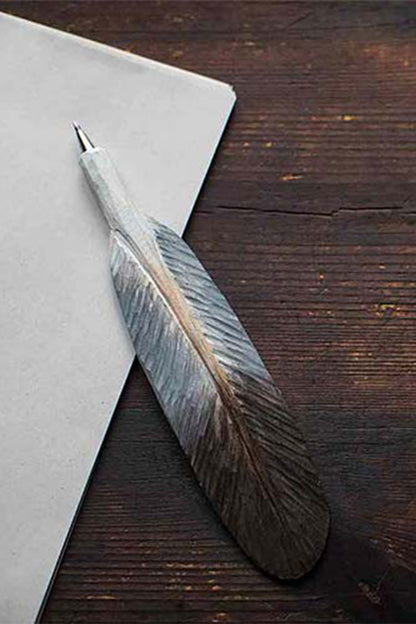 Taubenfederkäfig aus Holz