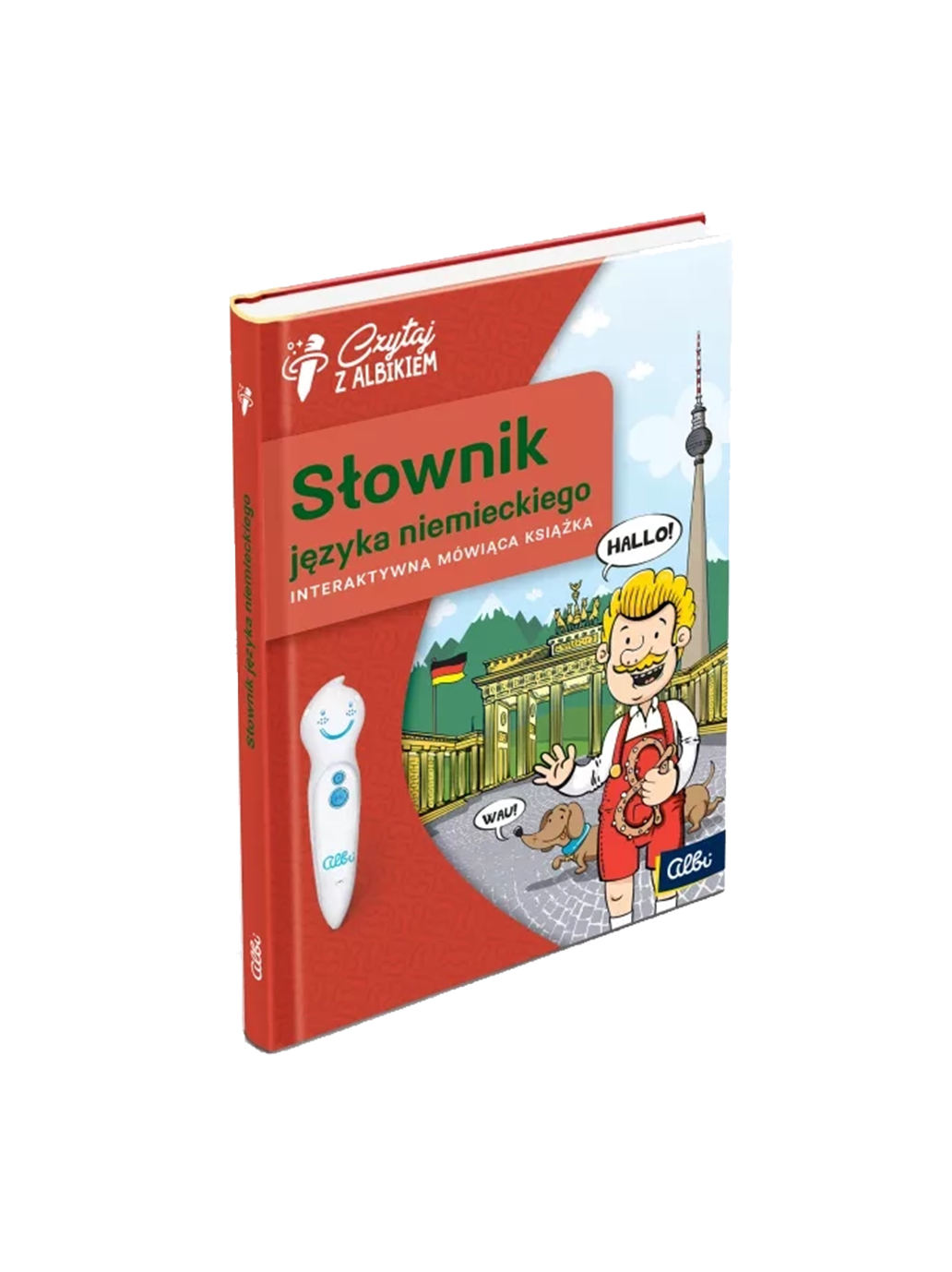 Słownik języka niemieckiego. Książka interaktywna Albi BEBE Concept 
