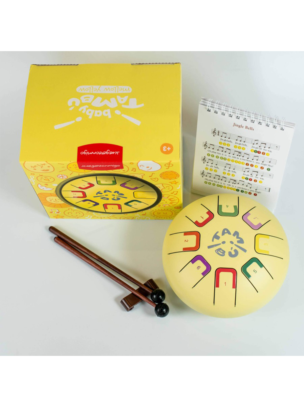 Bębenek językowy dla młodszych dzieci Baby Tambu Tambu BEBE Concept 