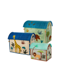 Zestaw 3 koszy Raffia Storage House RICE BEBE Concept 