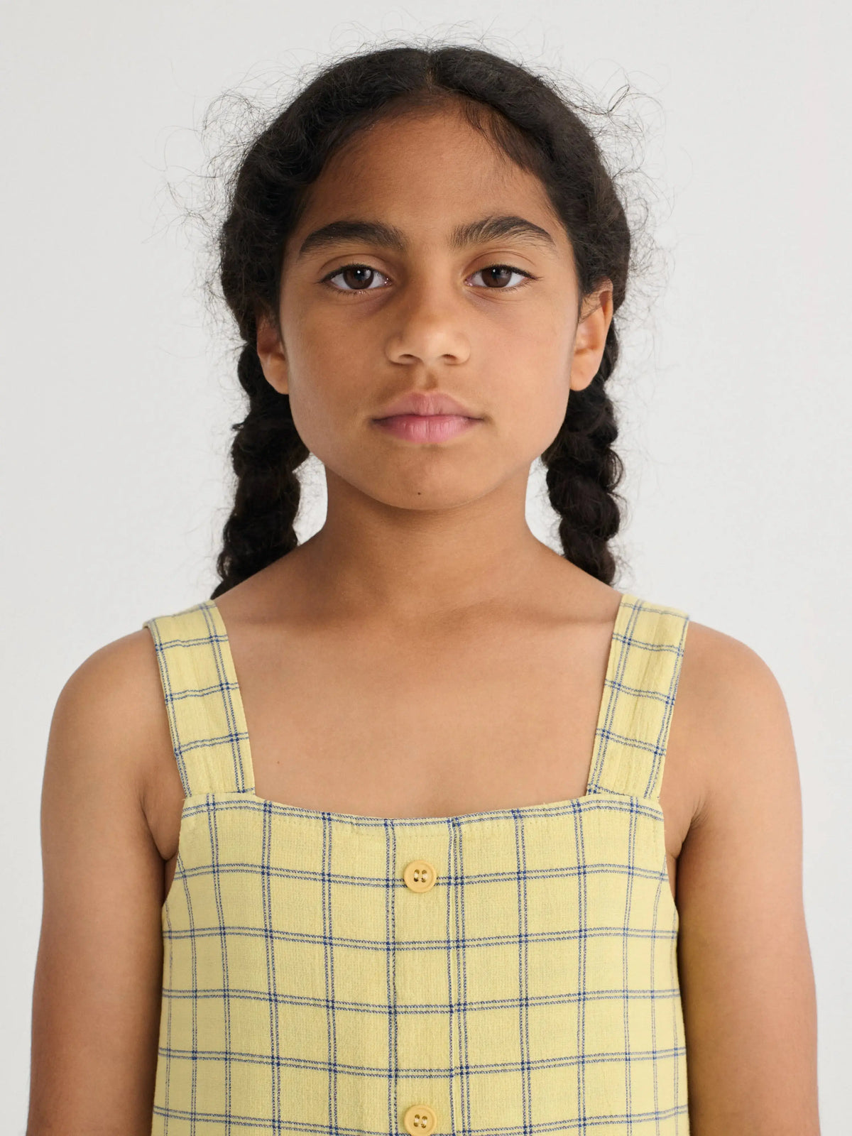 Sukienka Spicy Window Pane woven dress Bobo Choses BÉBÉ Concept 