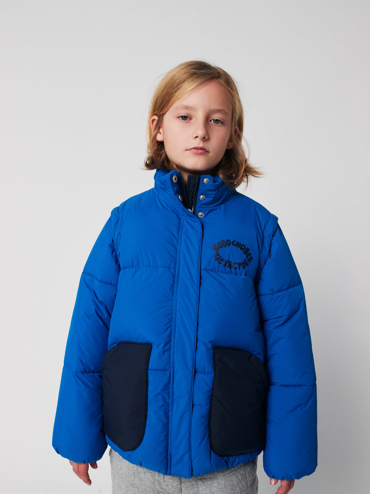 Tic Tac Toe padded anorak Kids Bobo Choses BEBE Concept 
