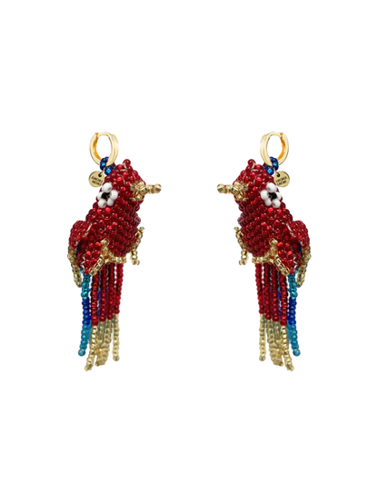 Kolczyki Parrot earrings Amori Mori BEBE Concept 