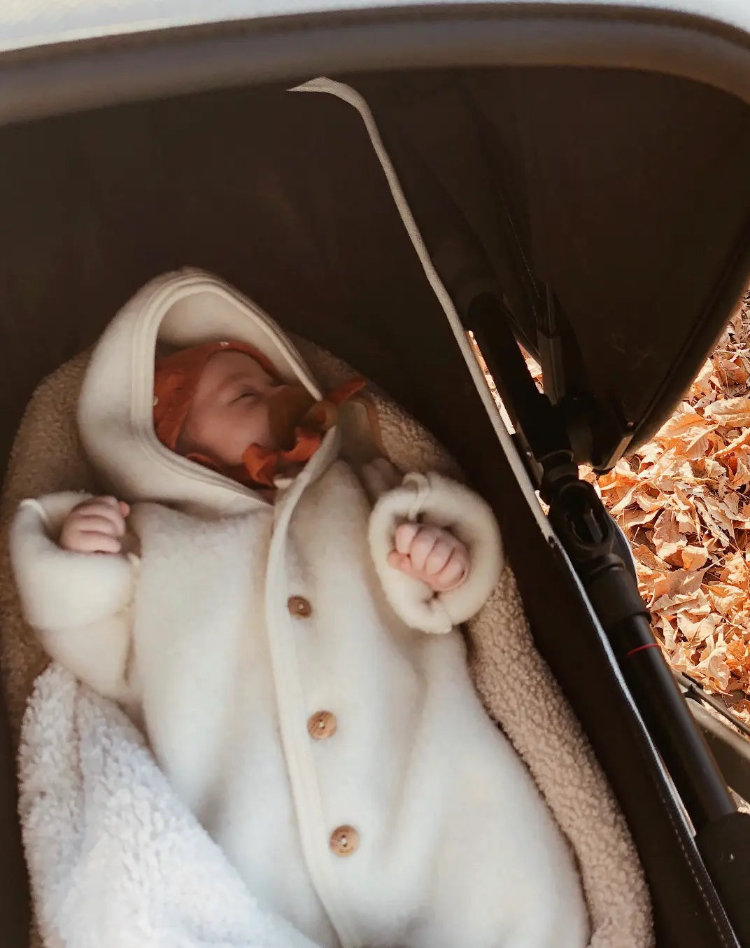 kombinezon z delikatnej wełny merino Engel Natur BEBE Concept 