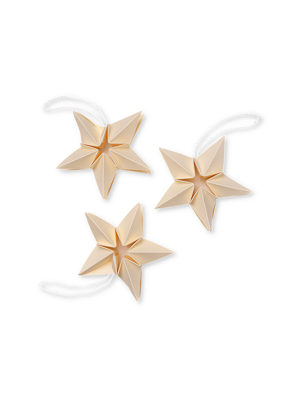 Ozdoba świąteczna Amanda Paper Stars Ferm Living BEBE Concept 