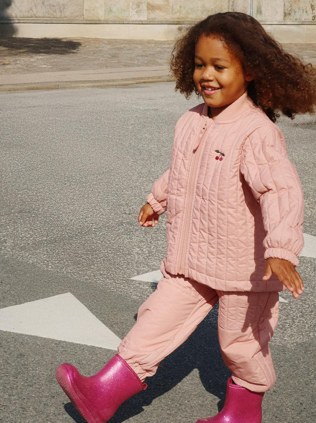 Kalosze Luc lightweight glitter rain boot Konges Slojd BEBE Concept 