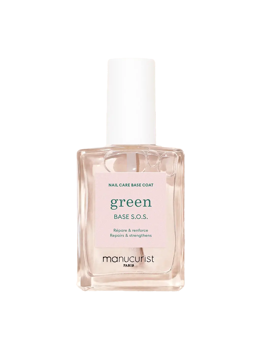 Lakier bazowy do paznokci Green Base S.O.S. Manucurist BEBE Concept 
