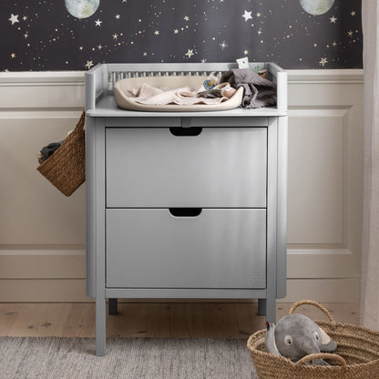 Wickelkommode mit Schubladen GREY