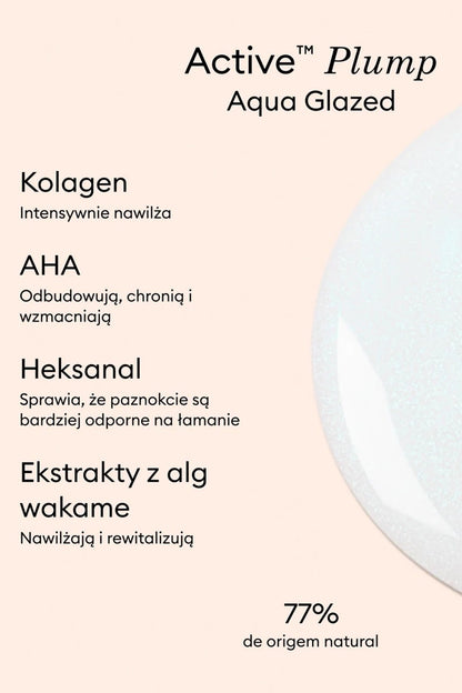 Výživný lak na nehty Active Plump Aqua Glazed AQUA GLAZED