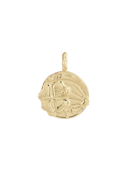 Pozłacana zawieszka Memorable Charm Luck Anna + Nina BEBE Concept 