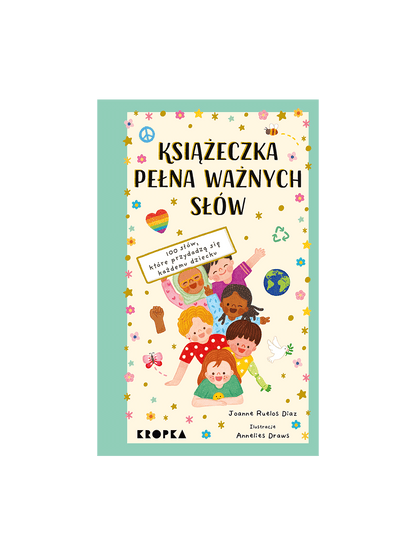 Książeczka pełna ważnych słów Wydawnictwo Kropka BEBE Concept 