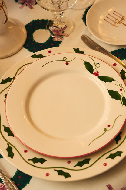 Talerz Holly Dinner MULTICOLOUR