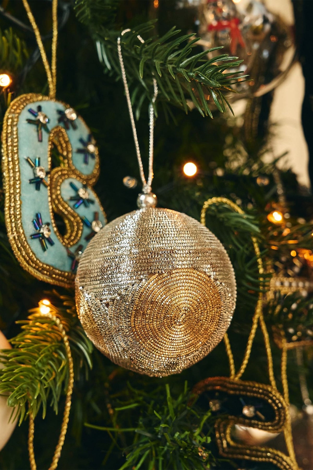Christmas Tree Ornament Shimmering Merry Dots MULTICOLOUR
