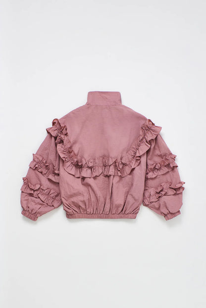 Ruffles Nylon Jacket Pink PINK
