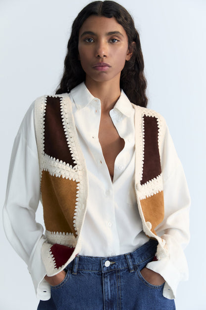 Skórzana kamizelka Arlet Woman Waistcoat The New Society BEBE Concept 