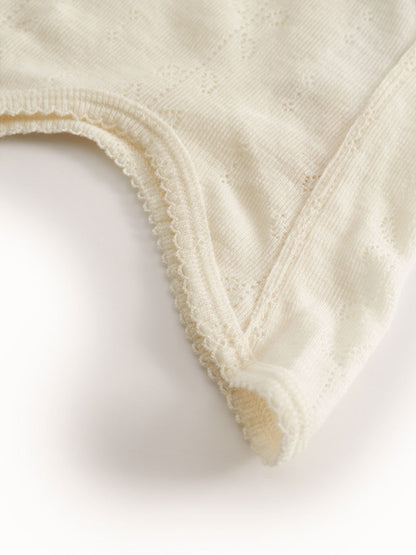 Kominiarka niemowlęca merino Balaclava Pointelle MarMar Copenhagen BEBE Concept 