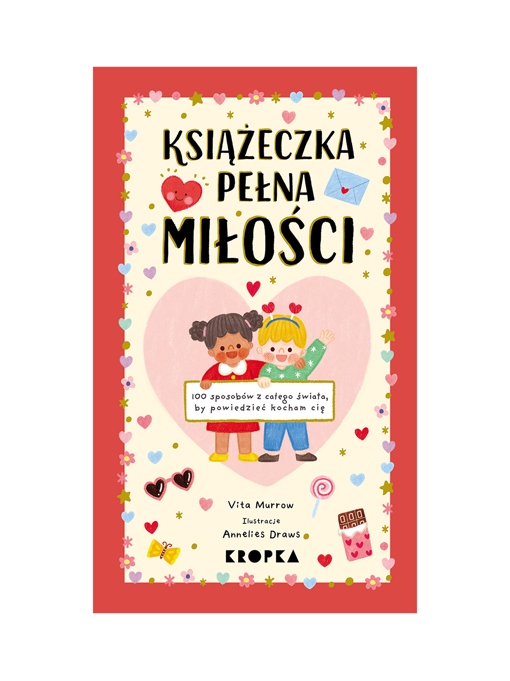 Książeczka pełna miłości Wydawnictwo Kropka BEBE Concept 