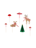 Ozdobne toppery na tort Meri Meri BEBE Concept 