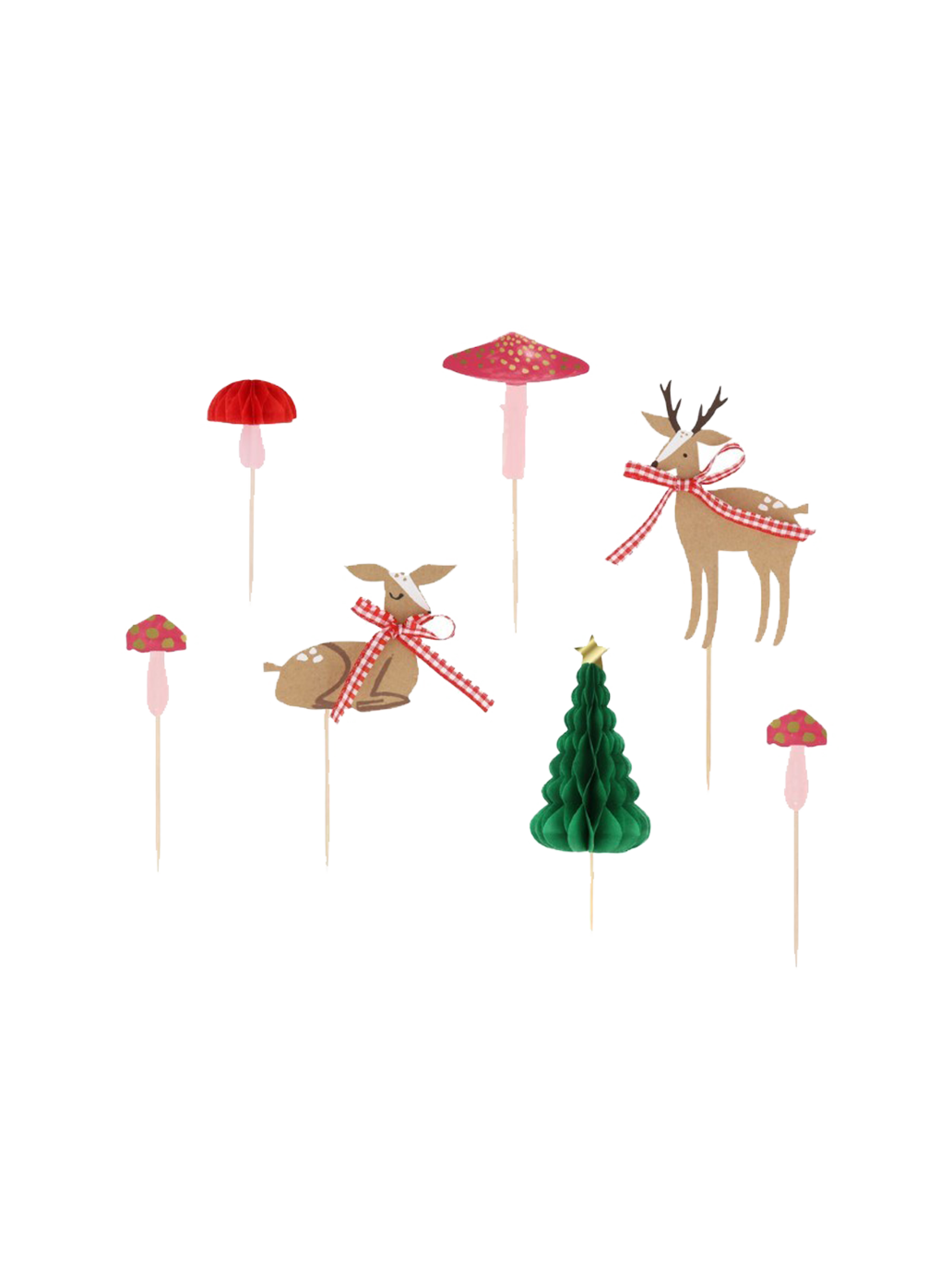 Ozdobne toppery na tort Meri Meri BEBE Concept 