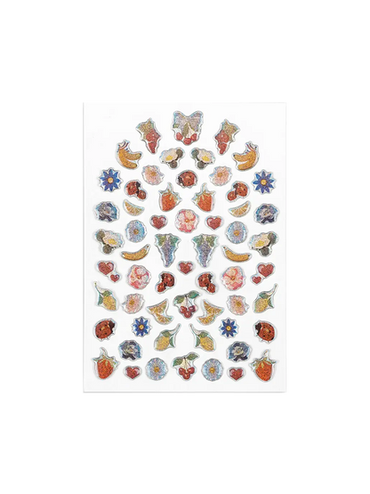 Zestaw naklejek Puffy Stickers Konges Slojd BEBE Concept 