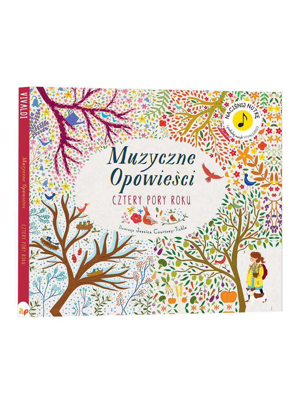 Muzyczne Opowieści. Cztery Pory Roku Wydawnictwo api papi BEBE Concept 