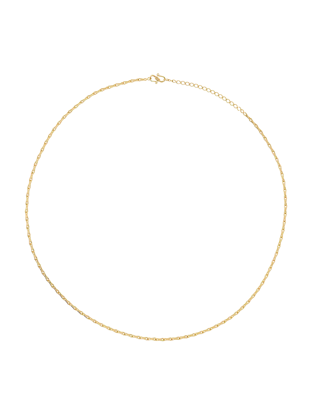 Pozłacany łańcuszek Radiant Plain Necklace Anna + Nina BEBE Concept 