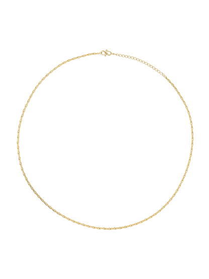 Pozłacany łańcuszek Radiant Plain Necklace Anna + Nina BEBE Concept 